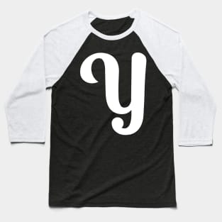 Letter Y Baseball T-Shirt